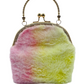 Fluffy Rainbow Purse