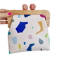 Swear Terrazzo Vinyl Clutch