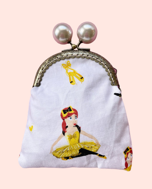 Emma White Coin Purse