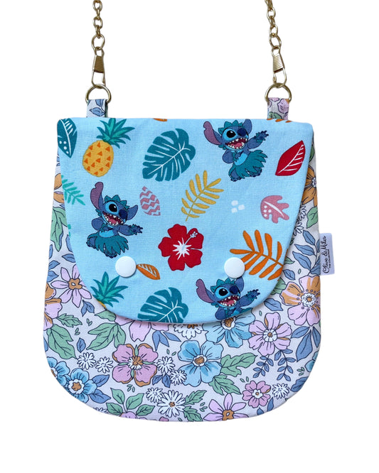 Stitch Bloom Large Crossbody Bag