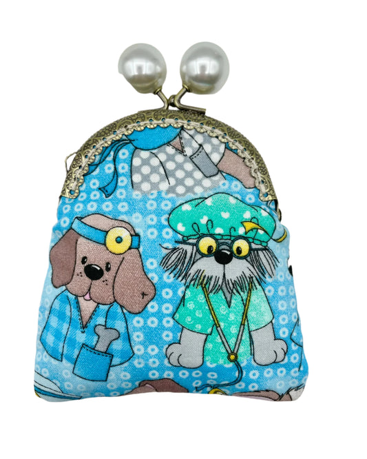 Doctor Dog Coin Purse