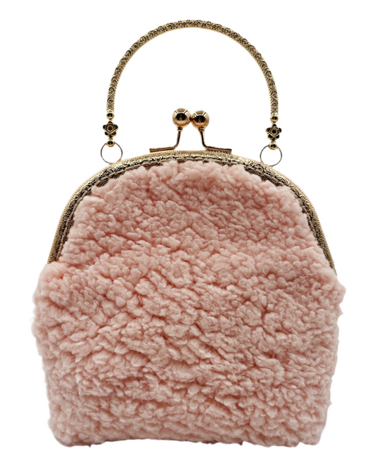 Fluffy Pink Purse