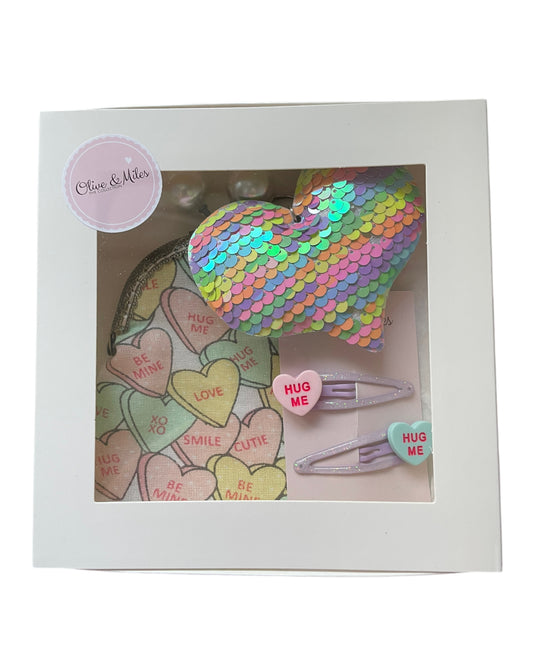 Candy Heart Coin Gift Box