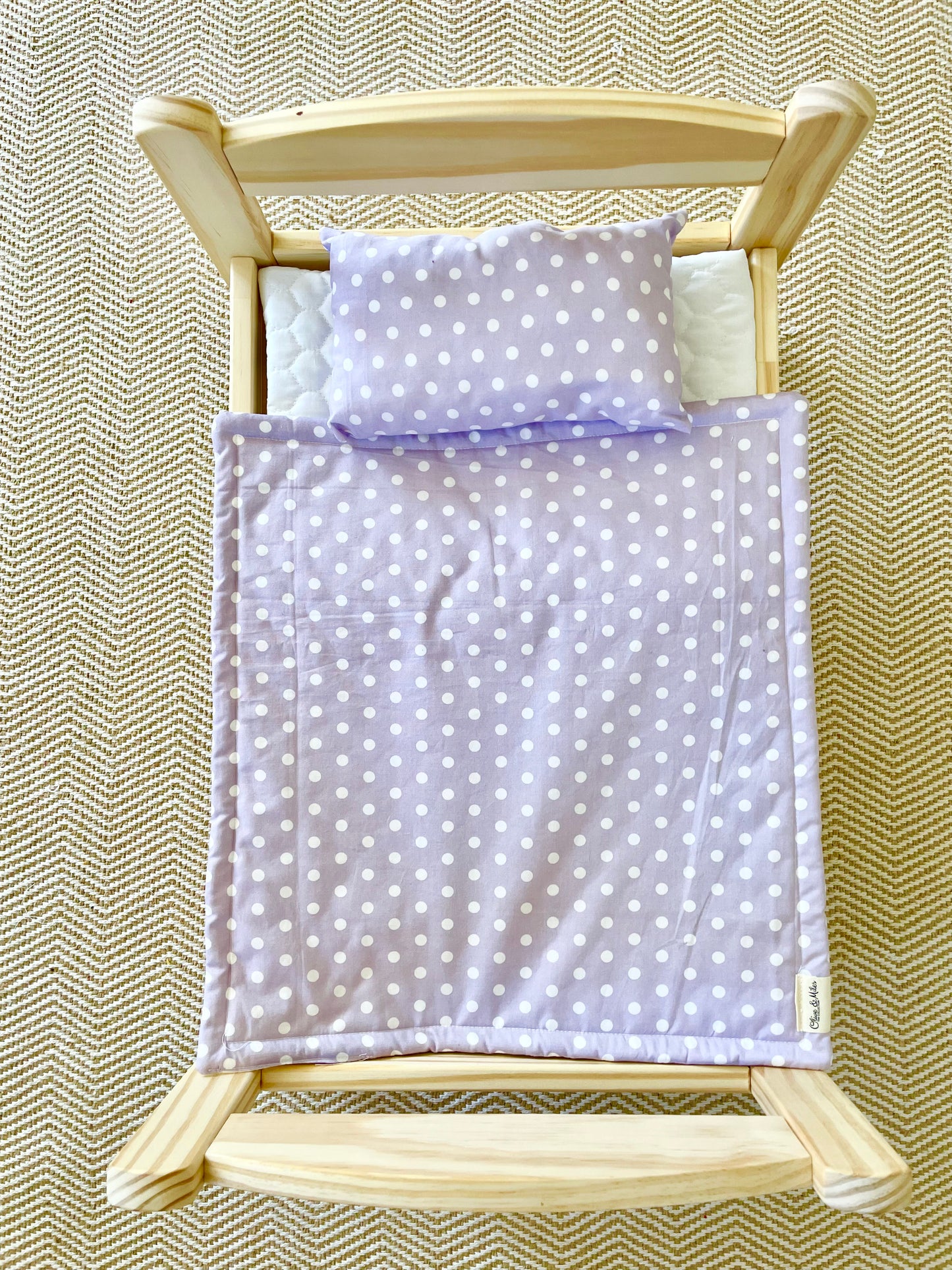 Purple Dolls Bedding