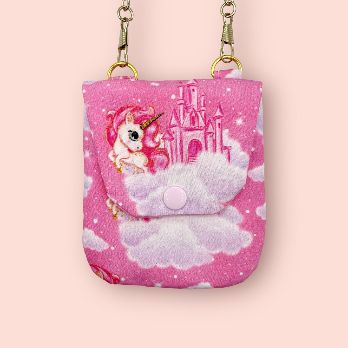 Unicorn Princess Mini Crossbody Bag