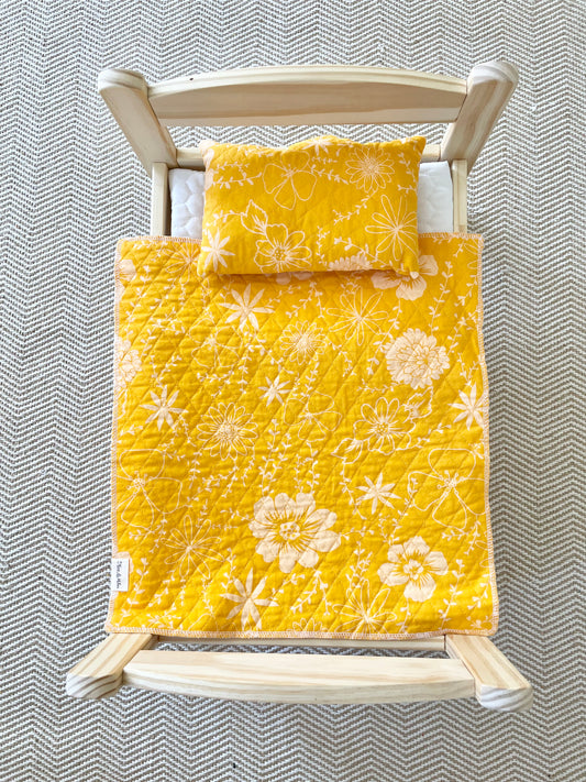 Mustard Doll Bedding