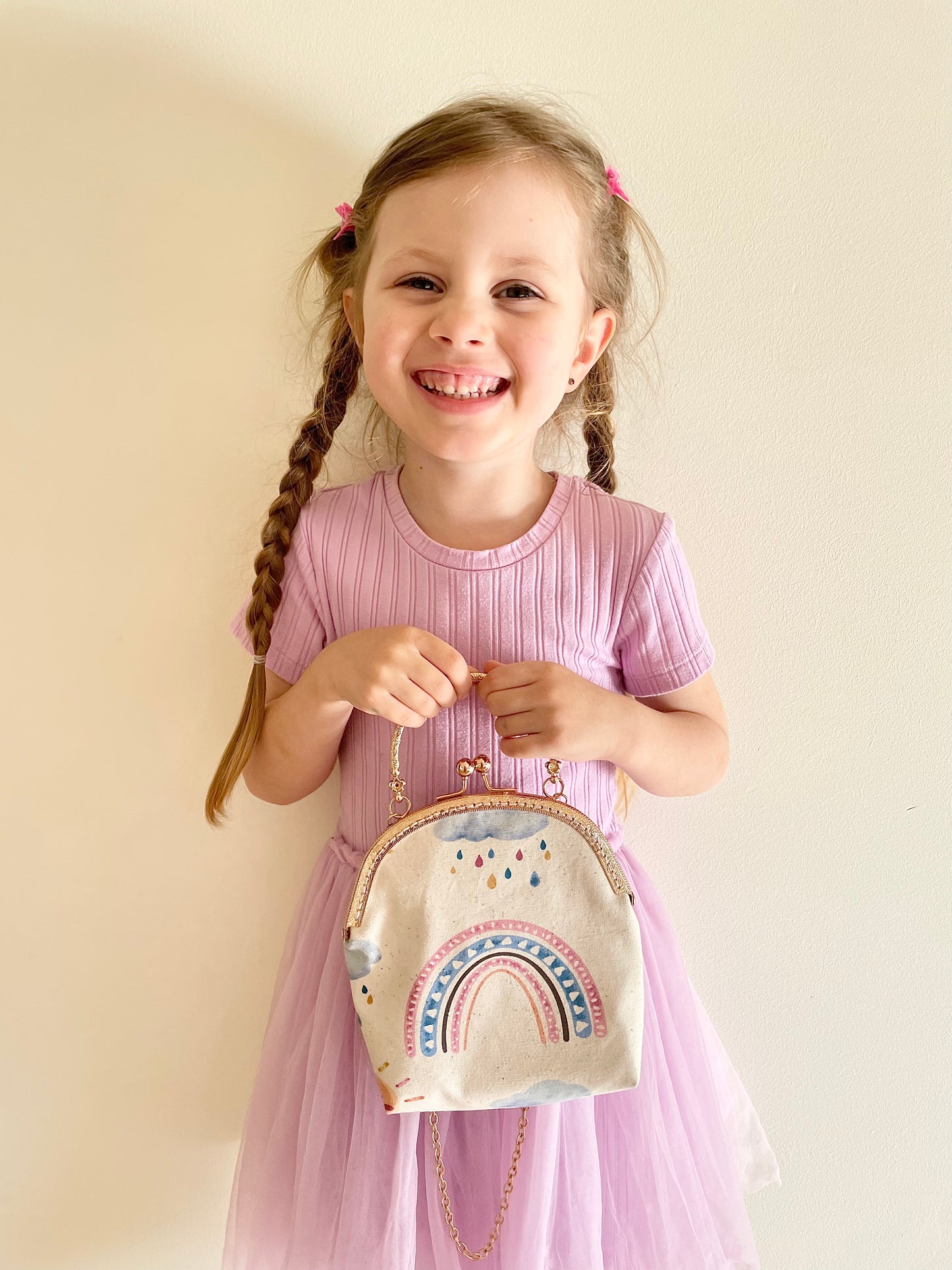 Rainy Rainbow Purse